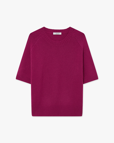Women's Dolomiti Tee - Magenta Cashmere