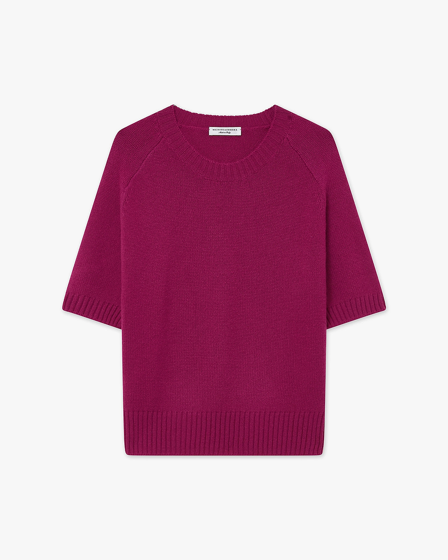 Women's Dolomiti Tee - Magenta Cashmere