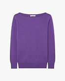 Pull Col Bateau Essential - Violet