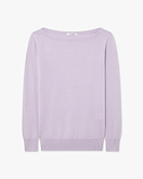Maglia Scollo Barca Essential - Lilla