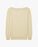 Pull Col Bateau Essential - Jaune