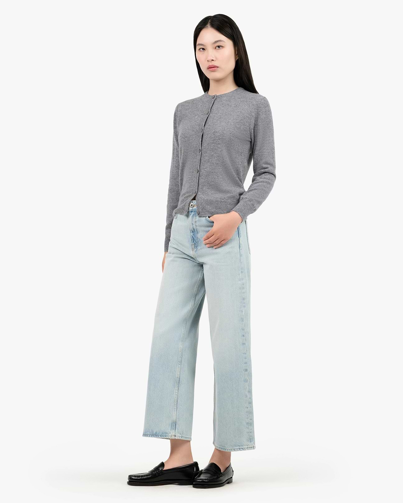 トップス obafer washi crew neck cardigan トップス obafer washi crew neck cardigan obafer washi crew neck