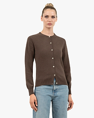 Custom Studio - Essential Rundhals Cardigan