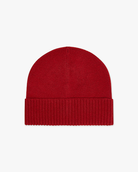 Women's Essential Hat - Red Cashmere