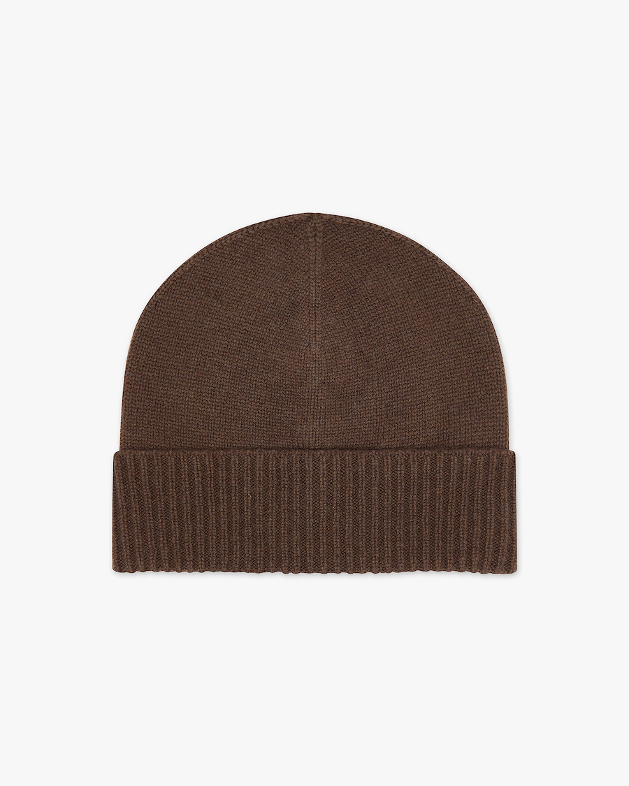 Women's Essential Hat - Brown Cashmere