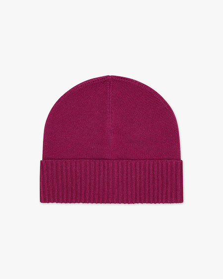Women's Essential Hat - Magenta Cashmere