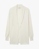 Cardigan Ouvert Essential - Weiß