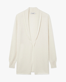 Cardigan Ouvert Essential - Weiß