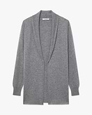 Cardigan Ouvert Essential - Mittelgrau