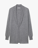 Cardigan Ouvert Essential - Mittelgrau