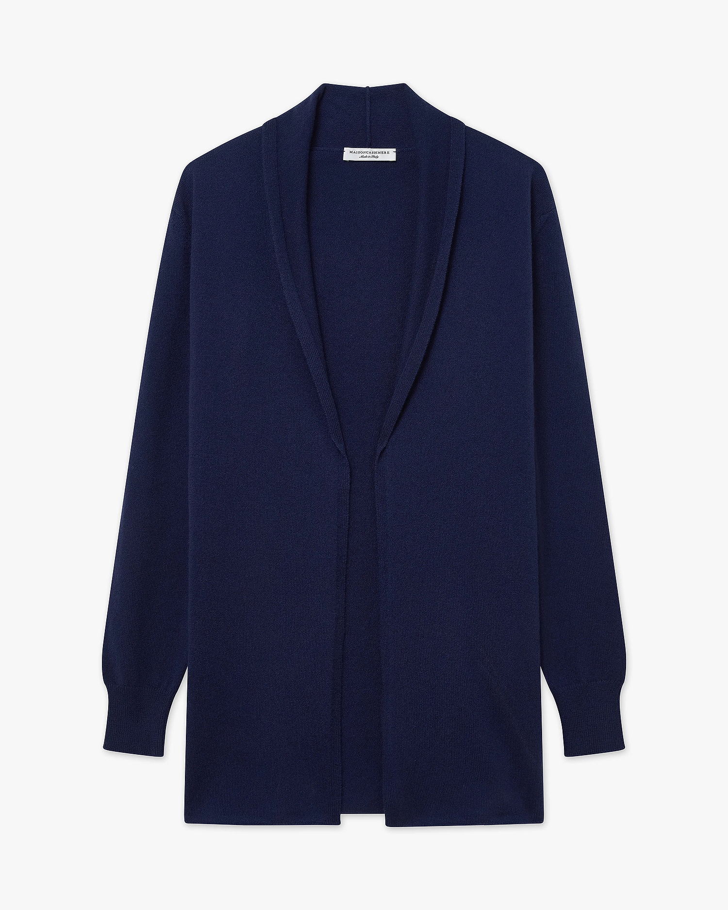 Essential Open Cardigan - Blue Cashmere