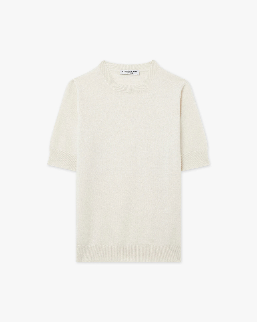 Women's Essential Tee - White Cashmere