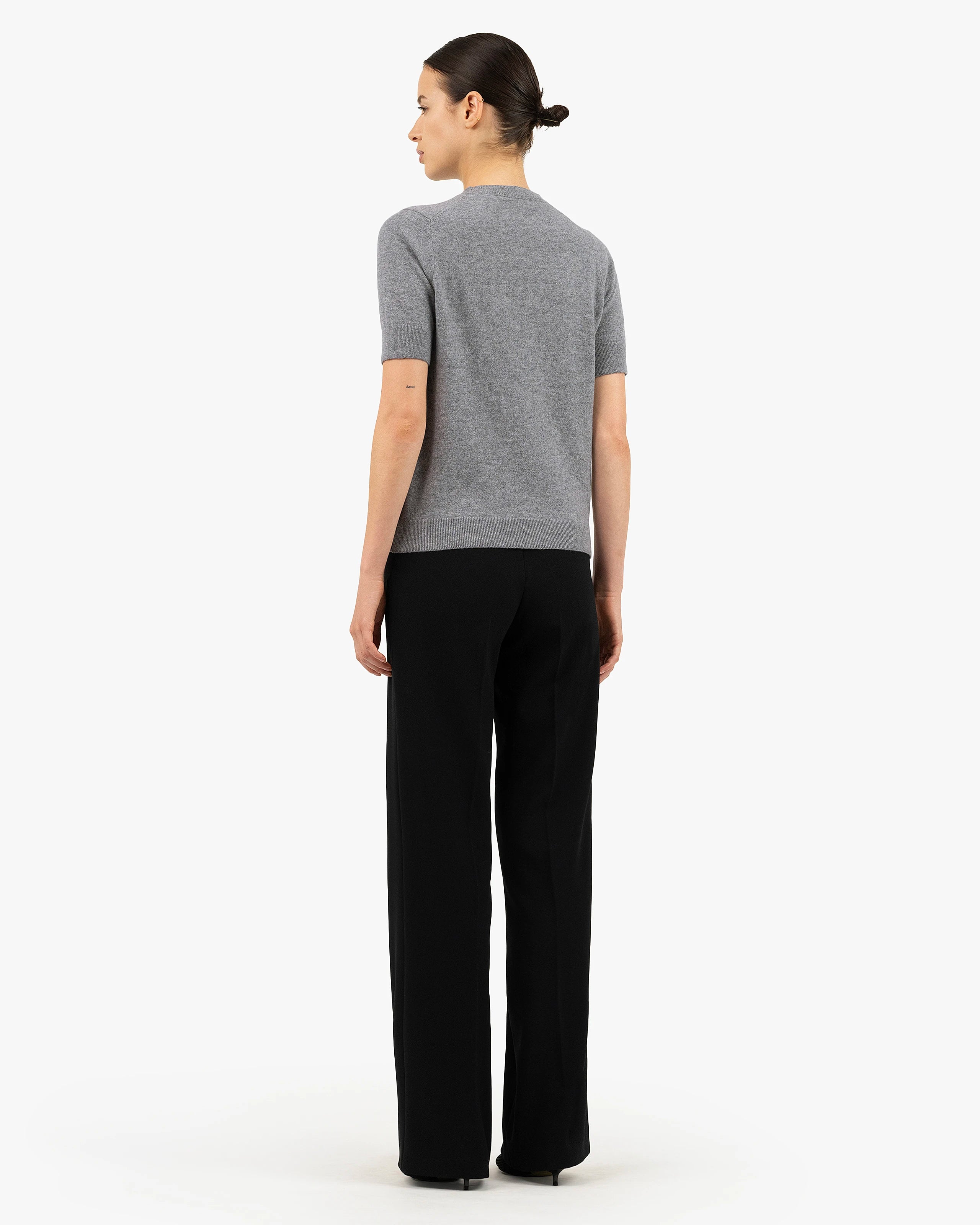 Women's Essential Tee - Medium Grey Cashmere