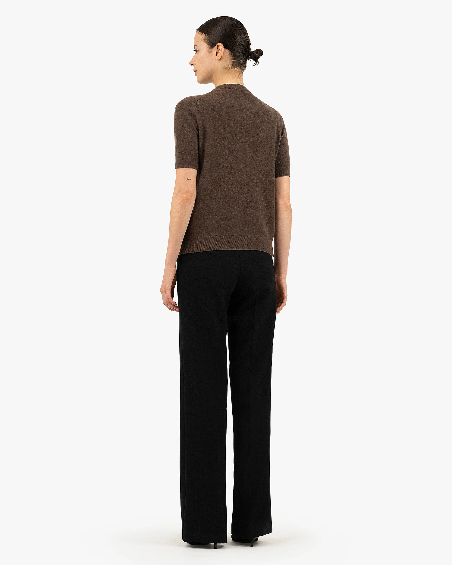 Women's Essential Tee - Brown Cashmere