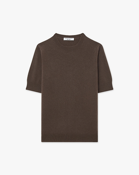 Women's Essential Tee - Brown Cashmere