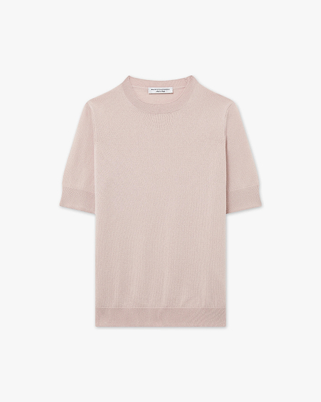 Women's Essential Tee - Rose Cashmere