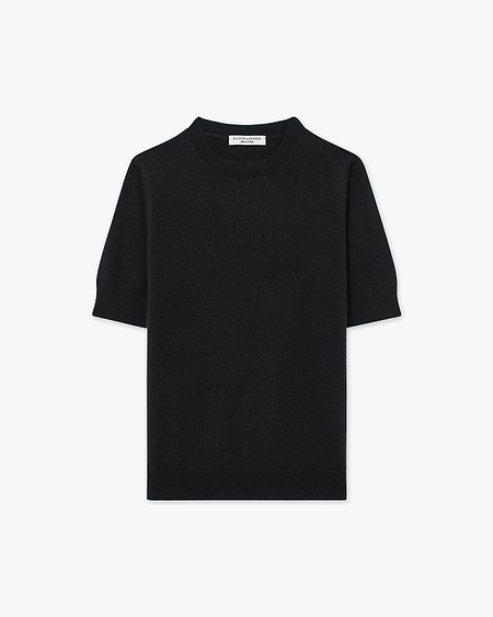 Women's Essential Tee - Black Cashmere