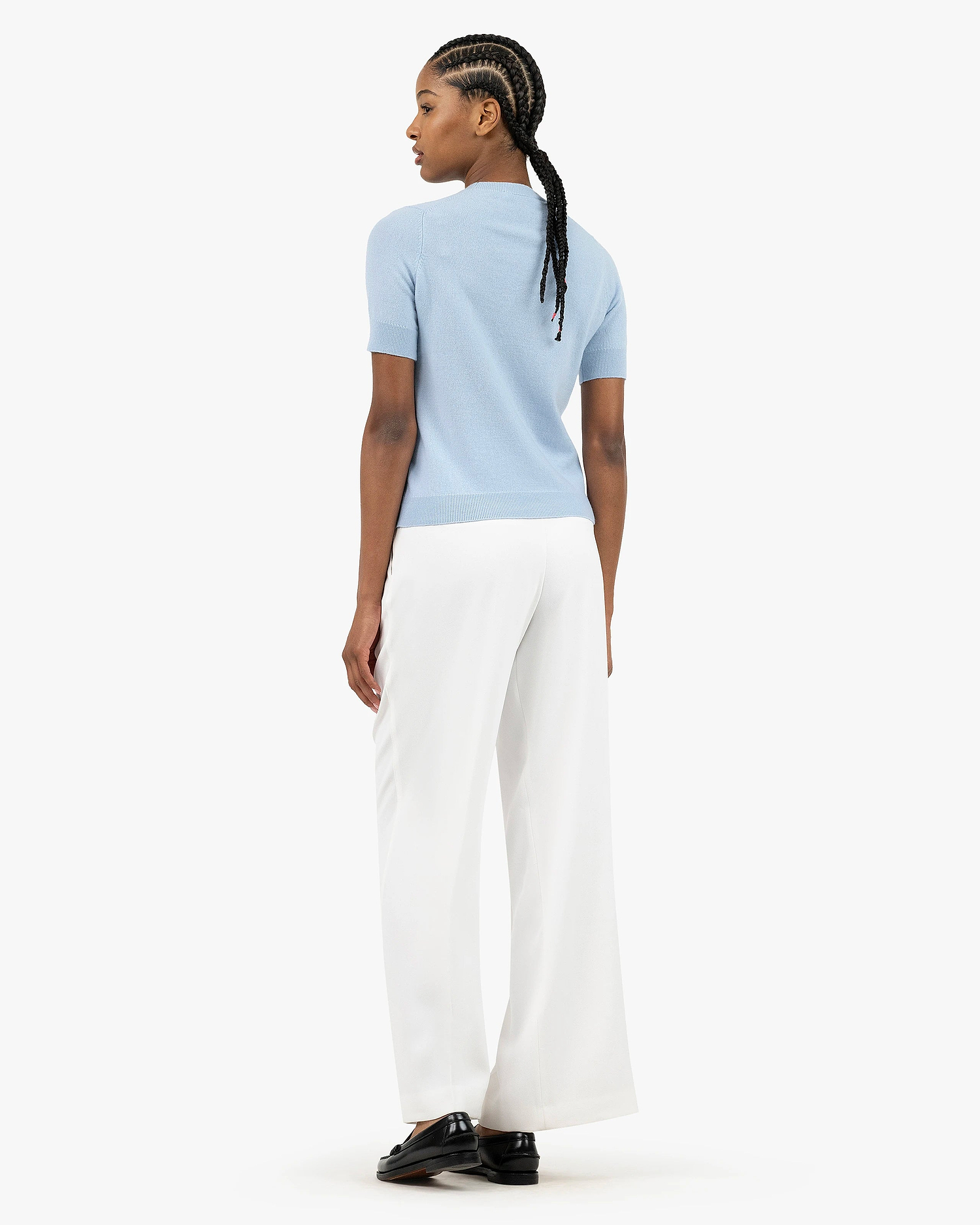 Women's Essential Tee - Light Blue Cashmere