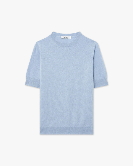 Women's Essential Tee - Light Blue Cashmere