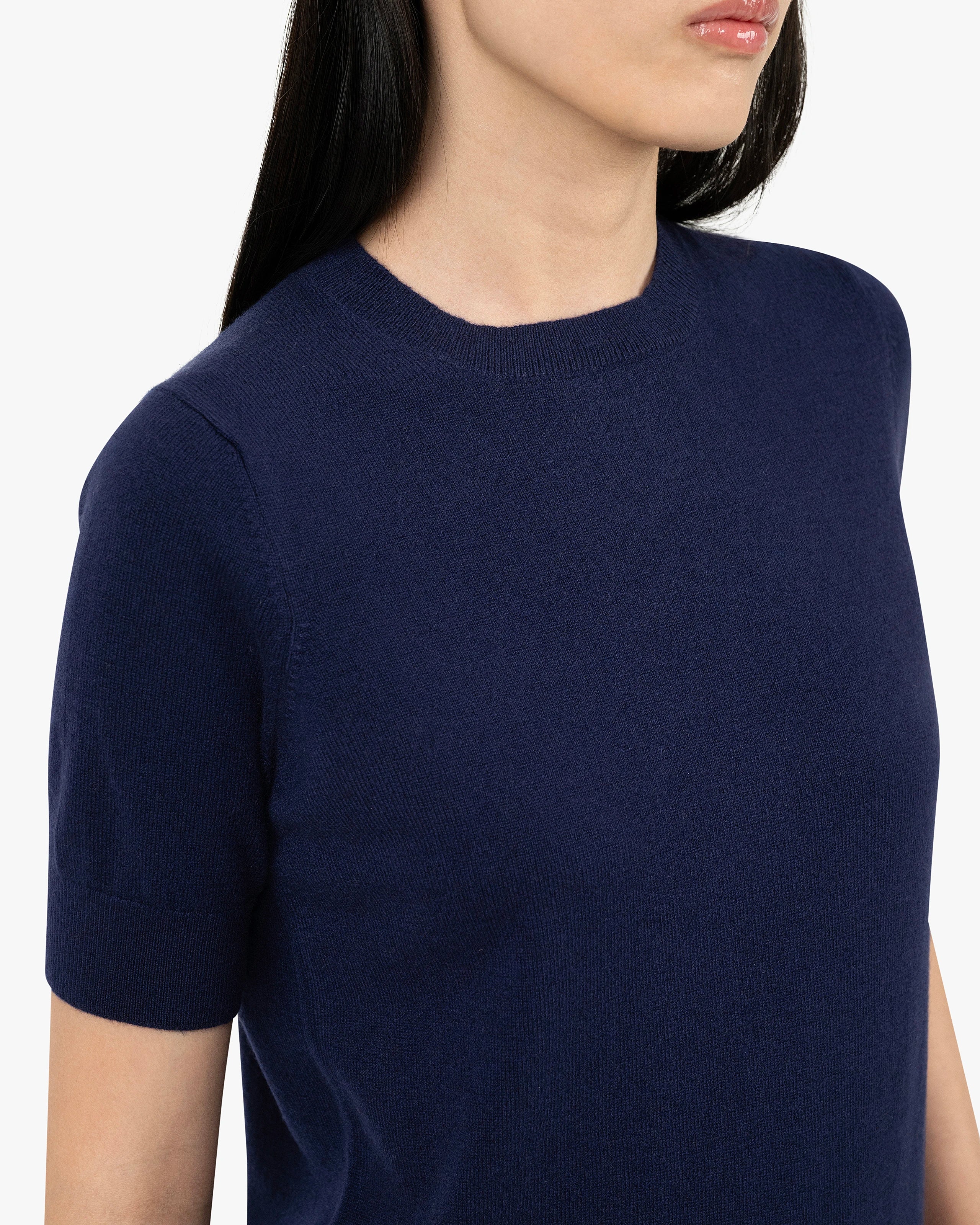 Women's Essential Tee - Blue Cashmere