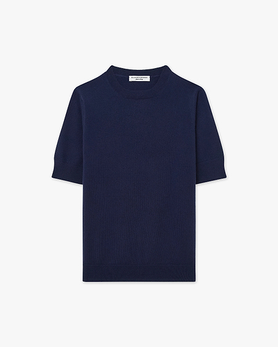 Women's Essential Tee - Blue Cashmere