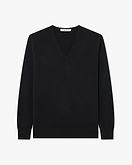 Pull Col V Florenz Femme - Noir