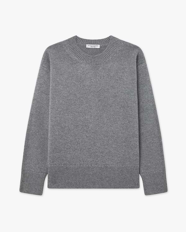 Funes Rundhalspullover Damen - Grau