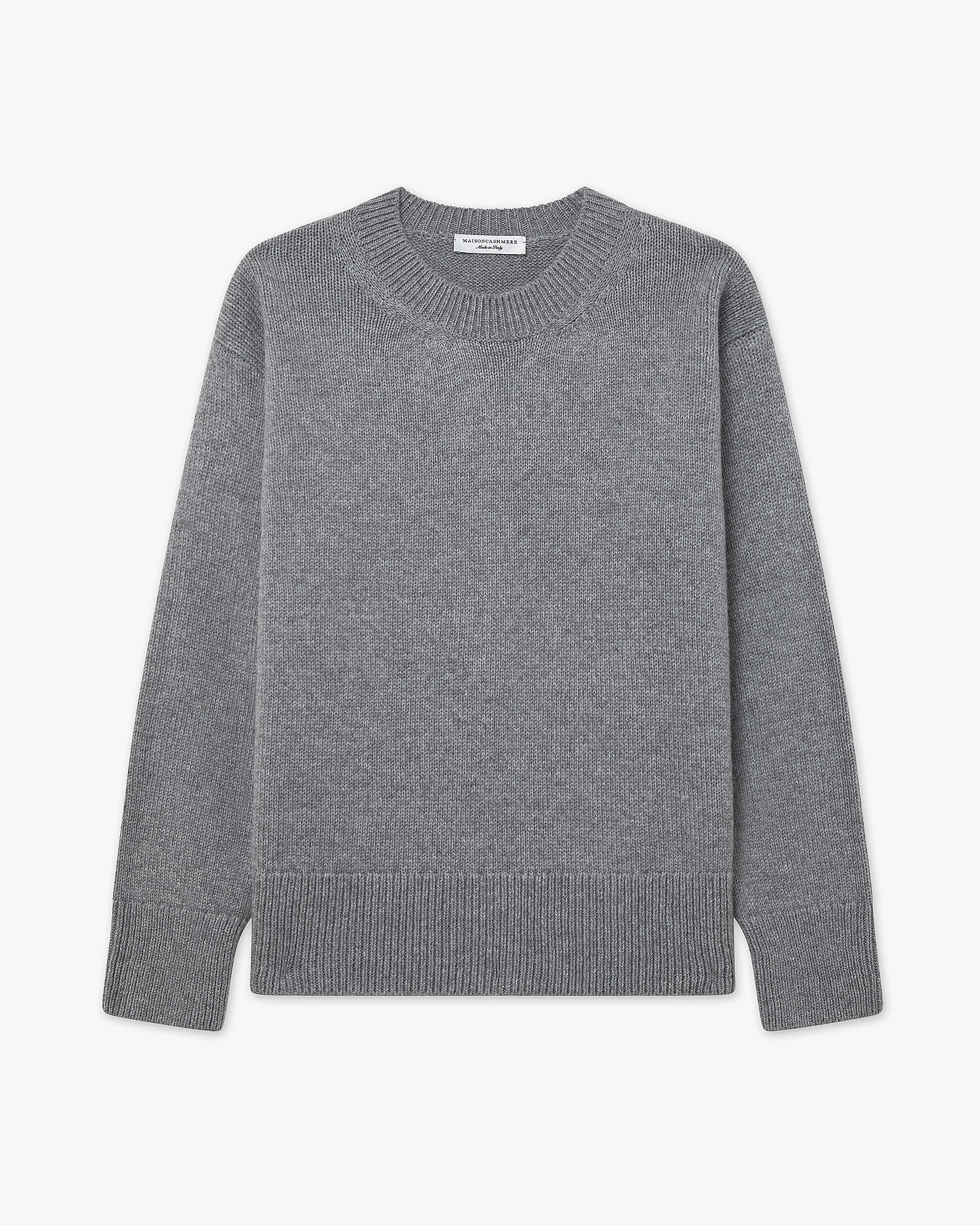 Women's Funes Crew Neck Sweater - Grey Merino