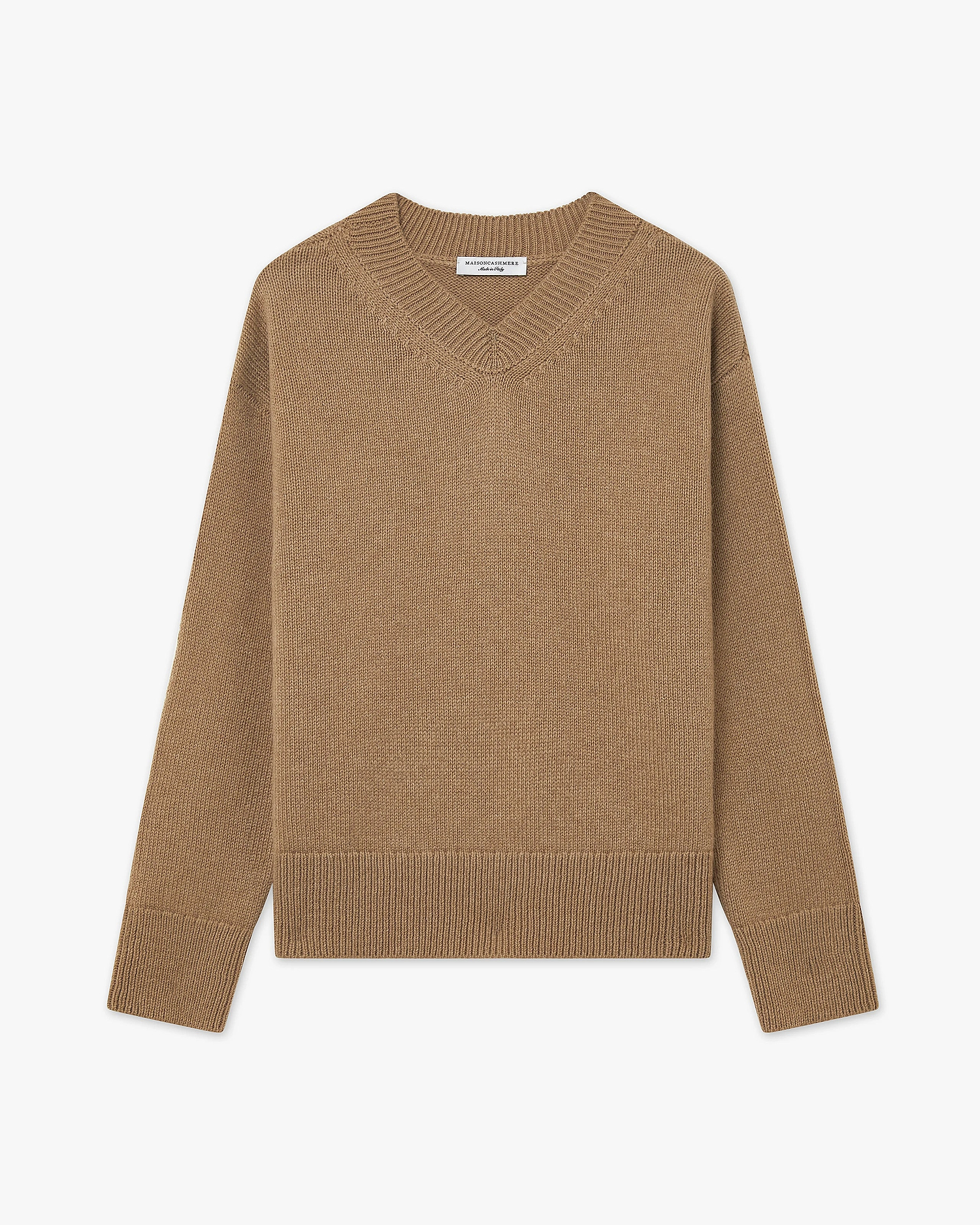 Women's Funes V-Neck Sweater - Hazelnut Merino