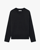 Maglione Scollo V Funes Donna - Nero