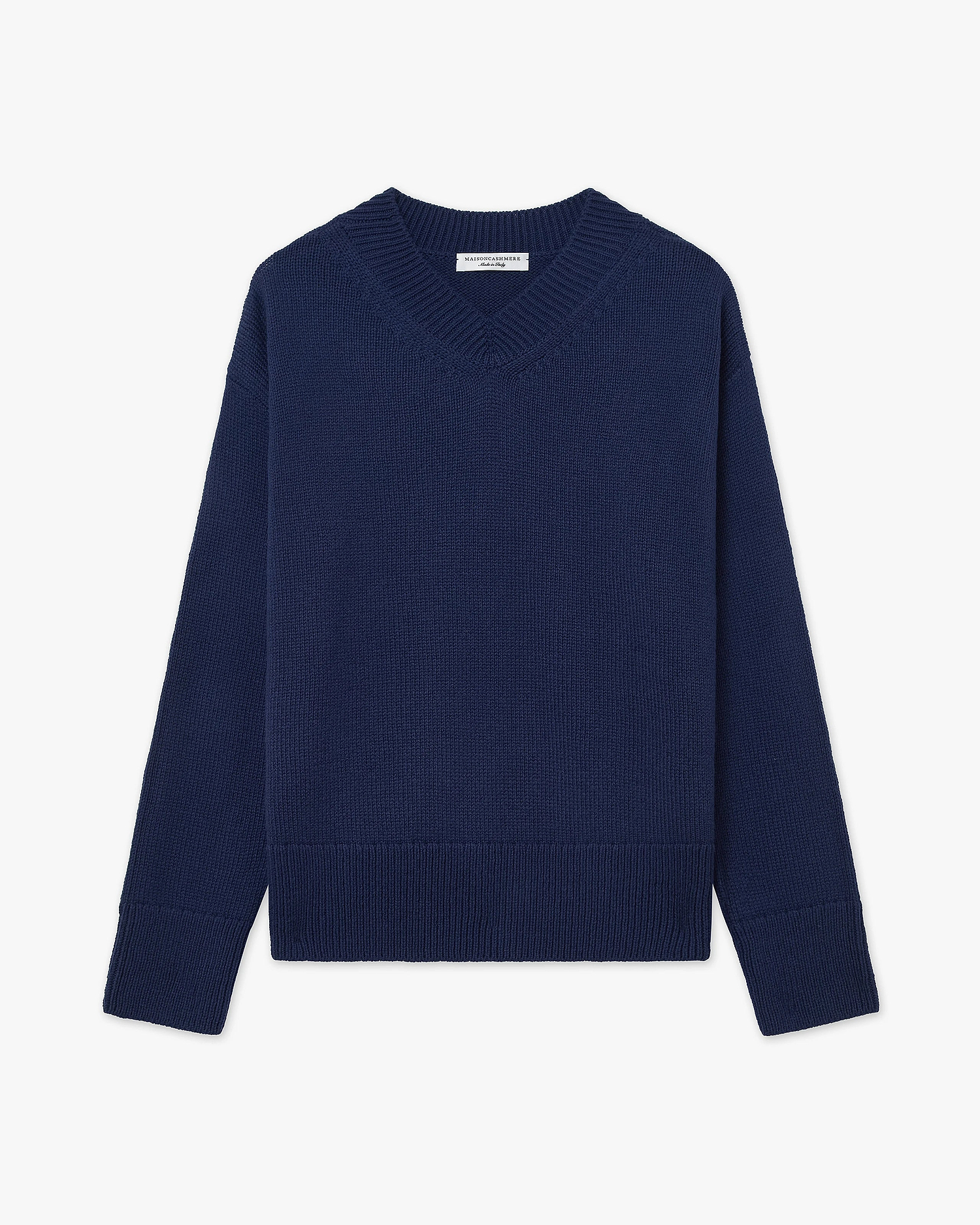 Women's Funes V-Neck Sweater - Blue Merino