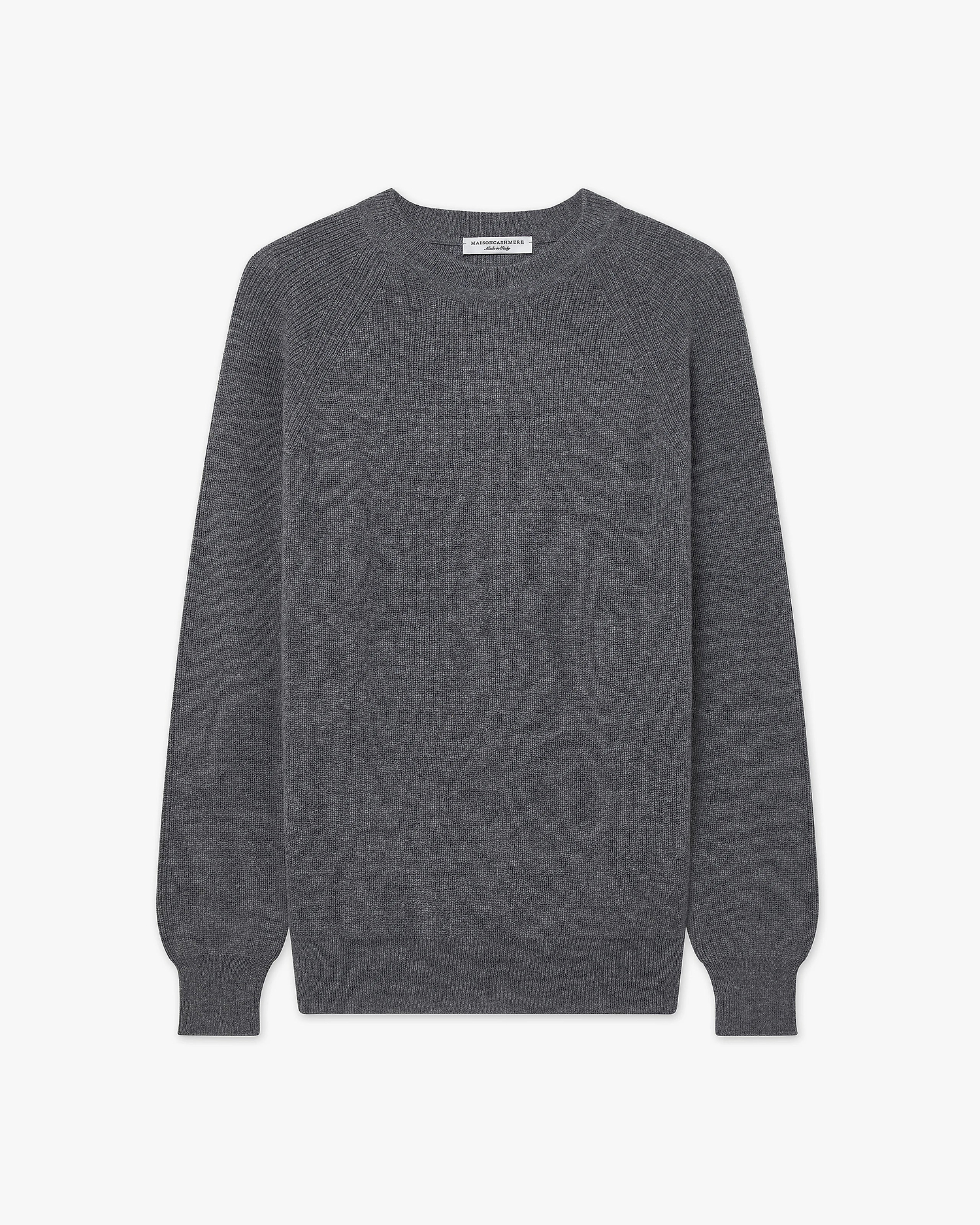 Women's Garisenda Crew Neck Sweater - Medium Grey Merino / Cashmere