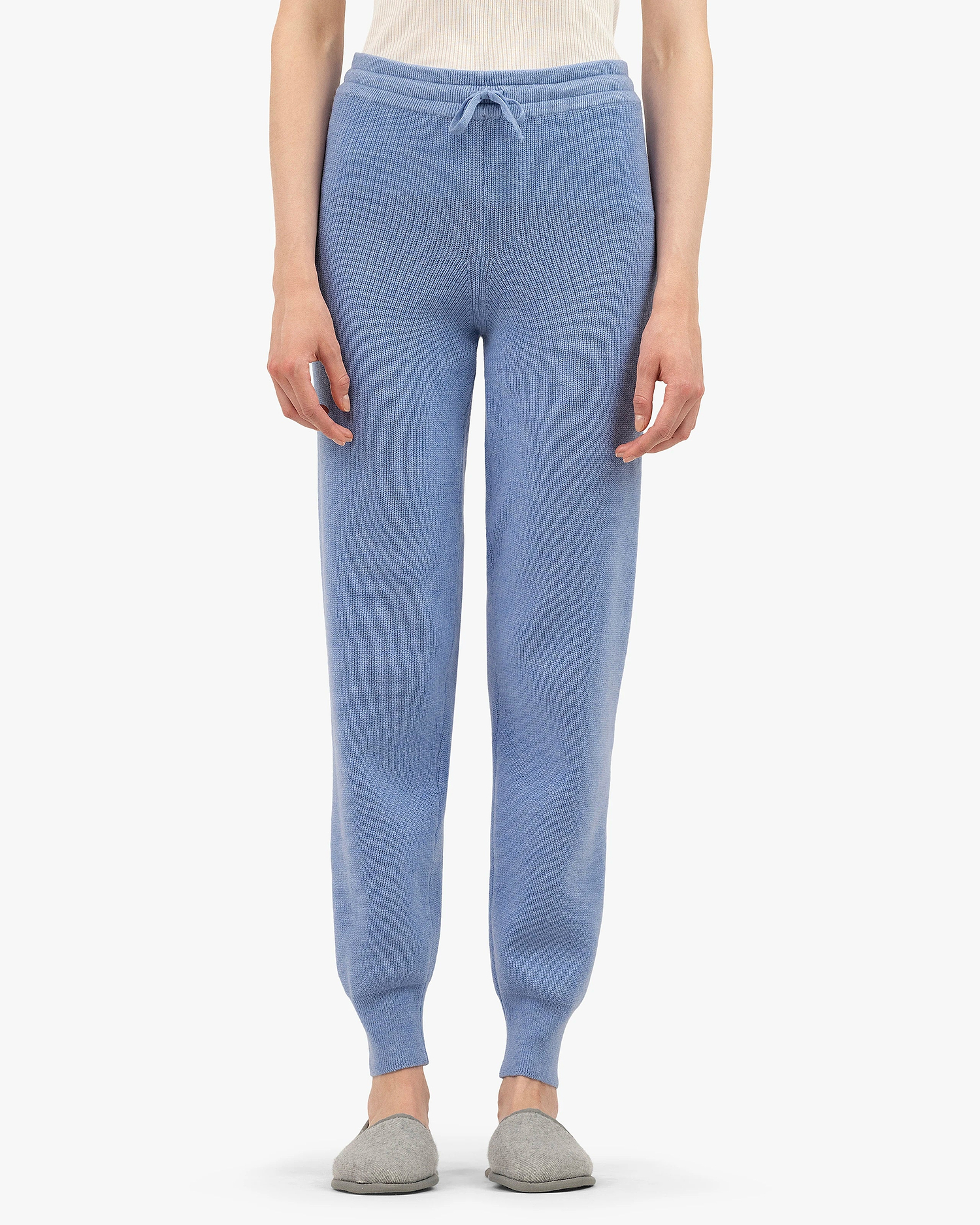 Women's Garisenda Joggers - Blue Merino / Cashmere