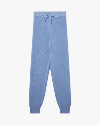 Women's Garisenda Joggers - Blue Merino / Cashmere