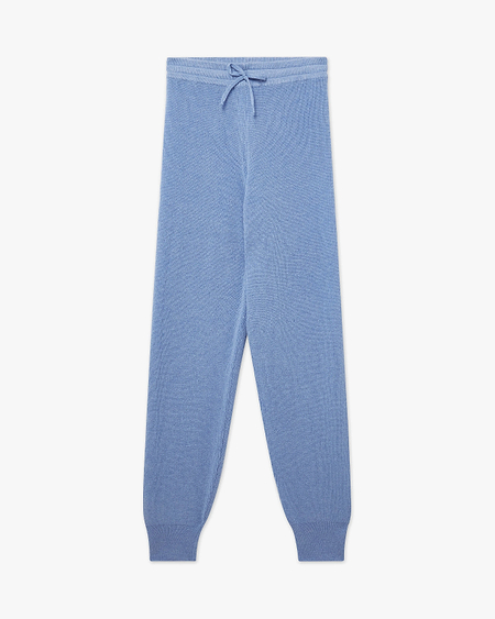 Women's Garisenda Joggers - Blue Merino / Cashmere