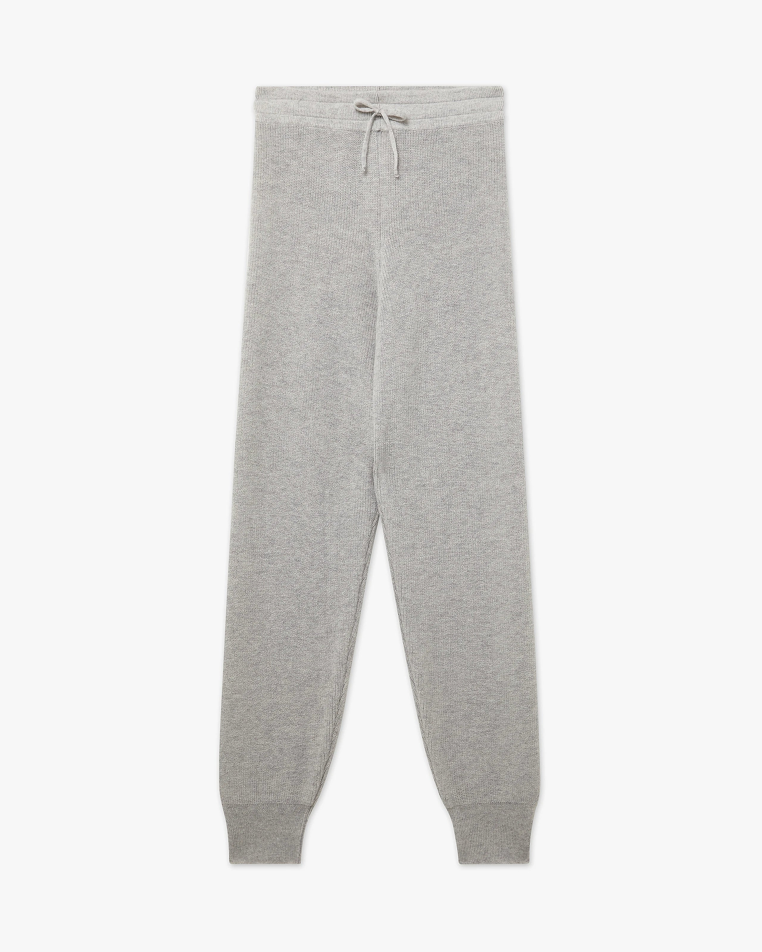 Women's Garisenda Joggers - Light Grey Merino / Cashmere