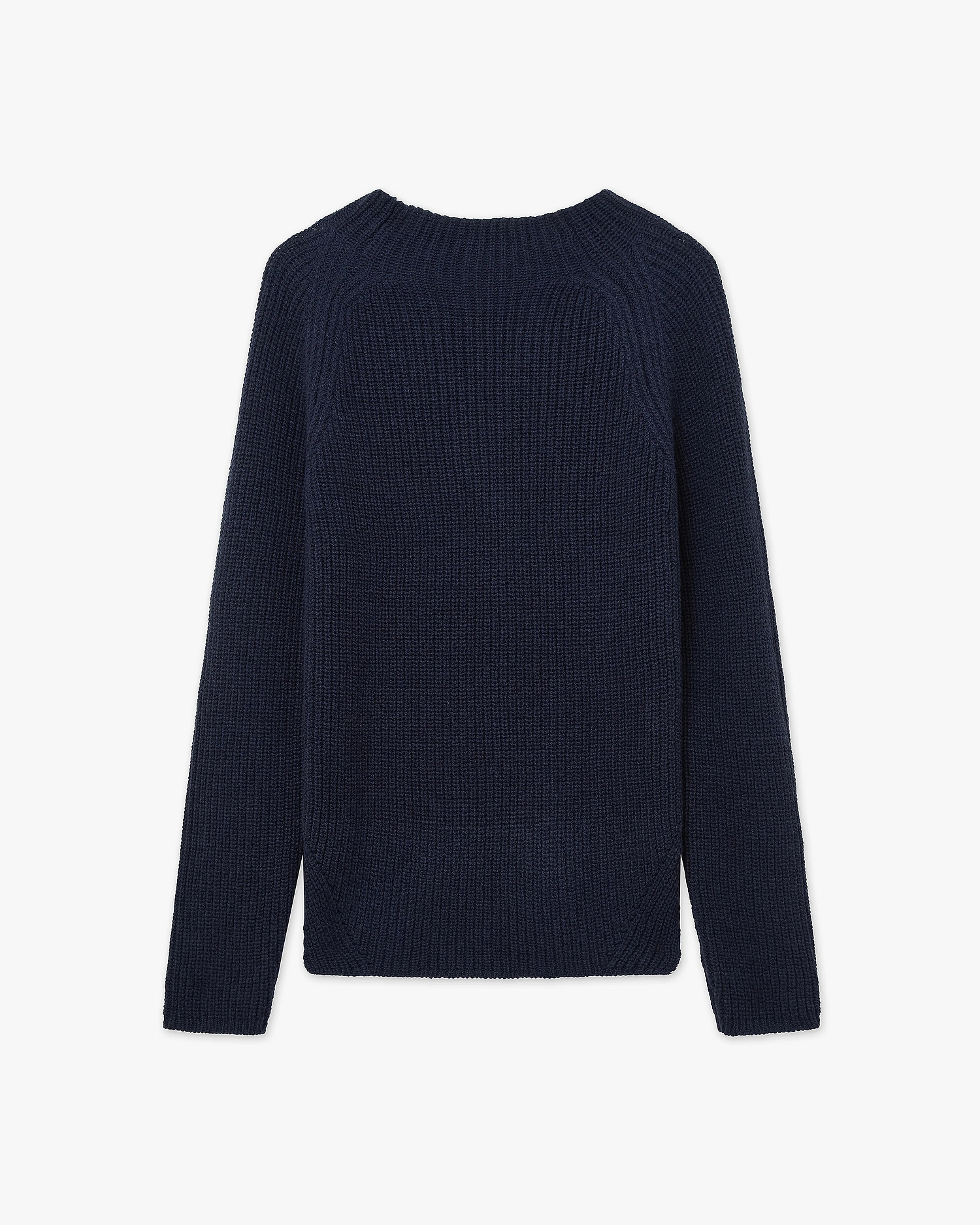 Garisenda Mock Neck Sweater - Blue Merino / Cashmere