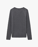 Maglia Collo Alto Garisenda - Grigio Medio