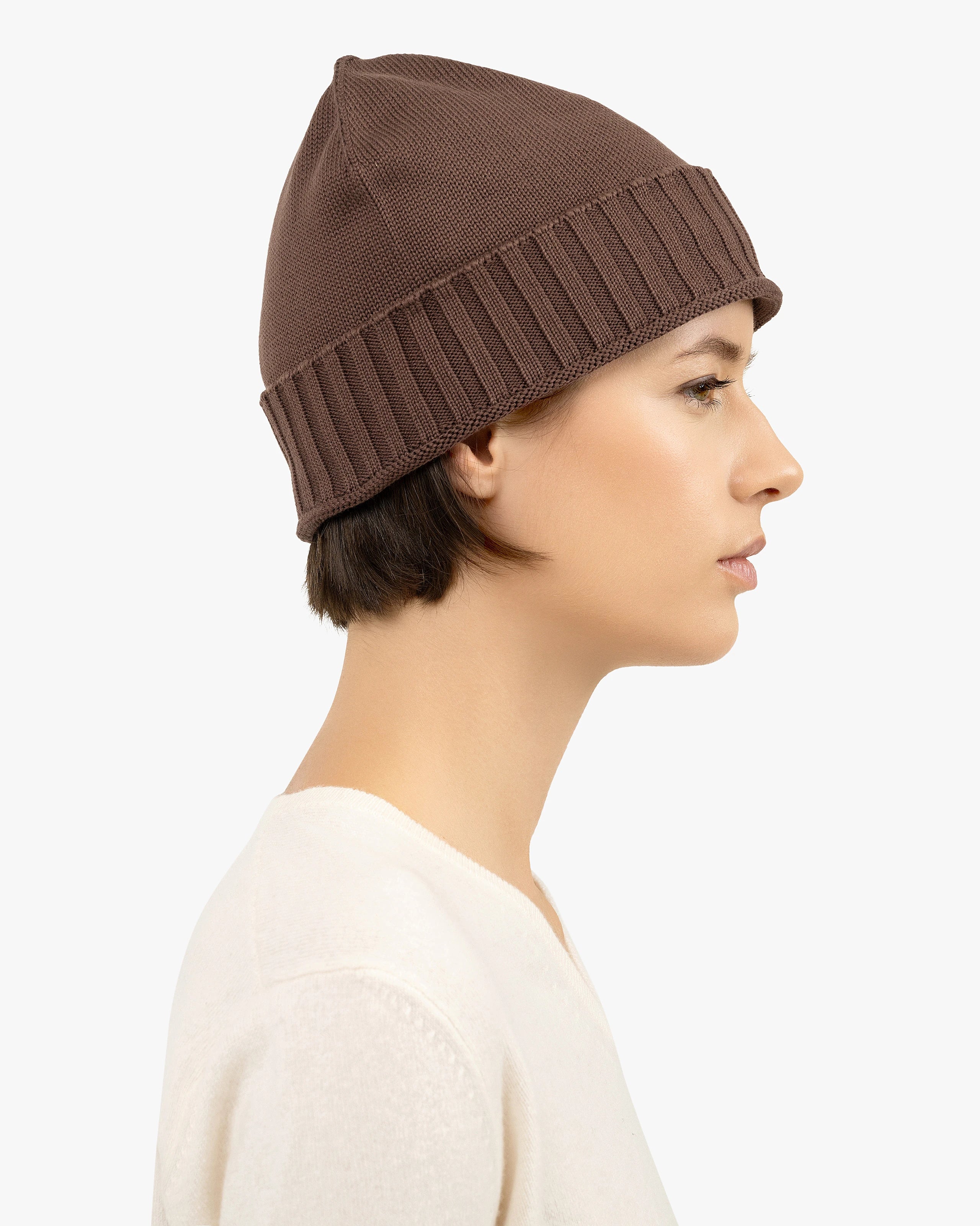 Women's Giza Hat - Brown Cotone
