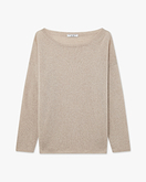 Pull Col Bateau Lightness - Beige