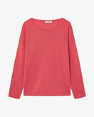 Lightness Rundhals Pullover - Rot