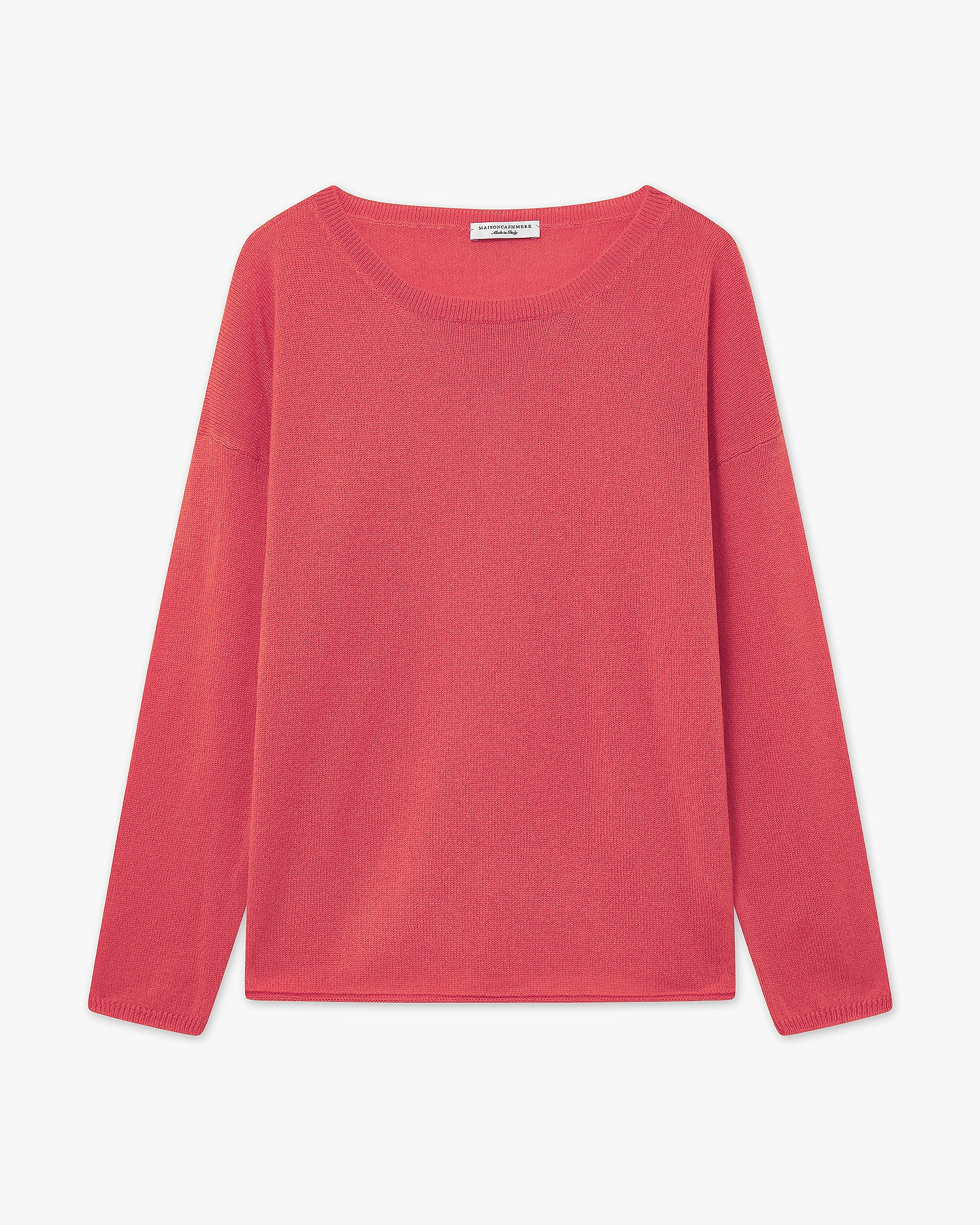 Lightness Crew Neck Sweater - Red Cashmere