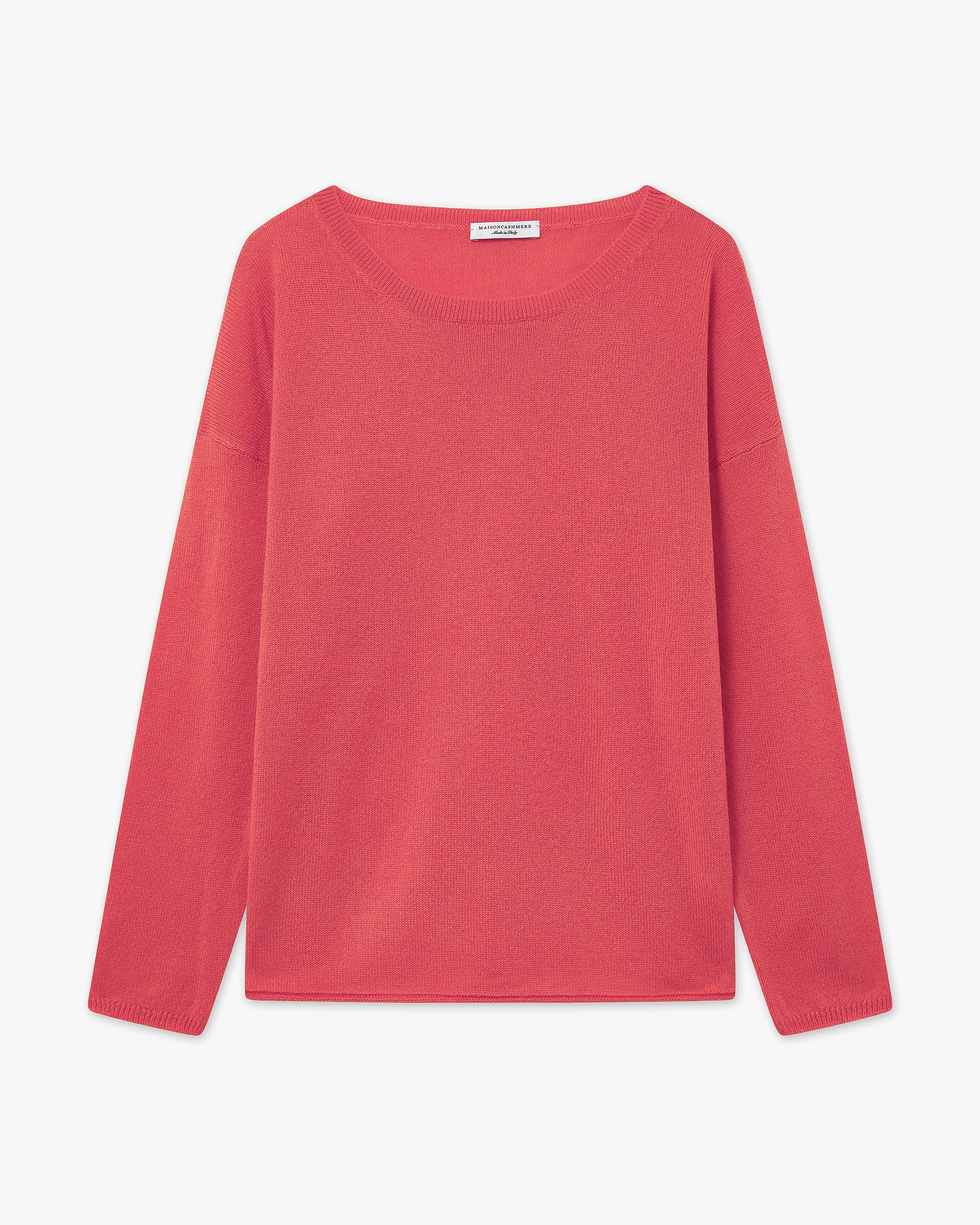 Lightness Crew Neck Sweater - Red Cashmere