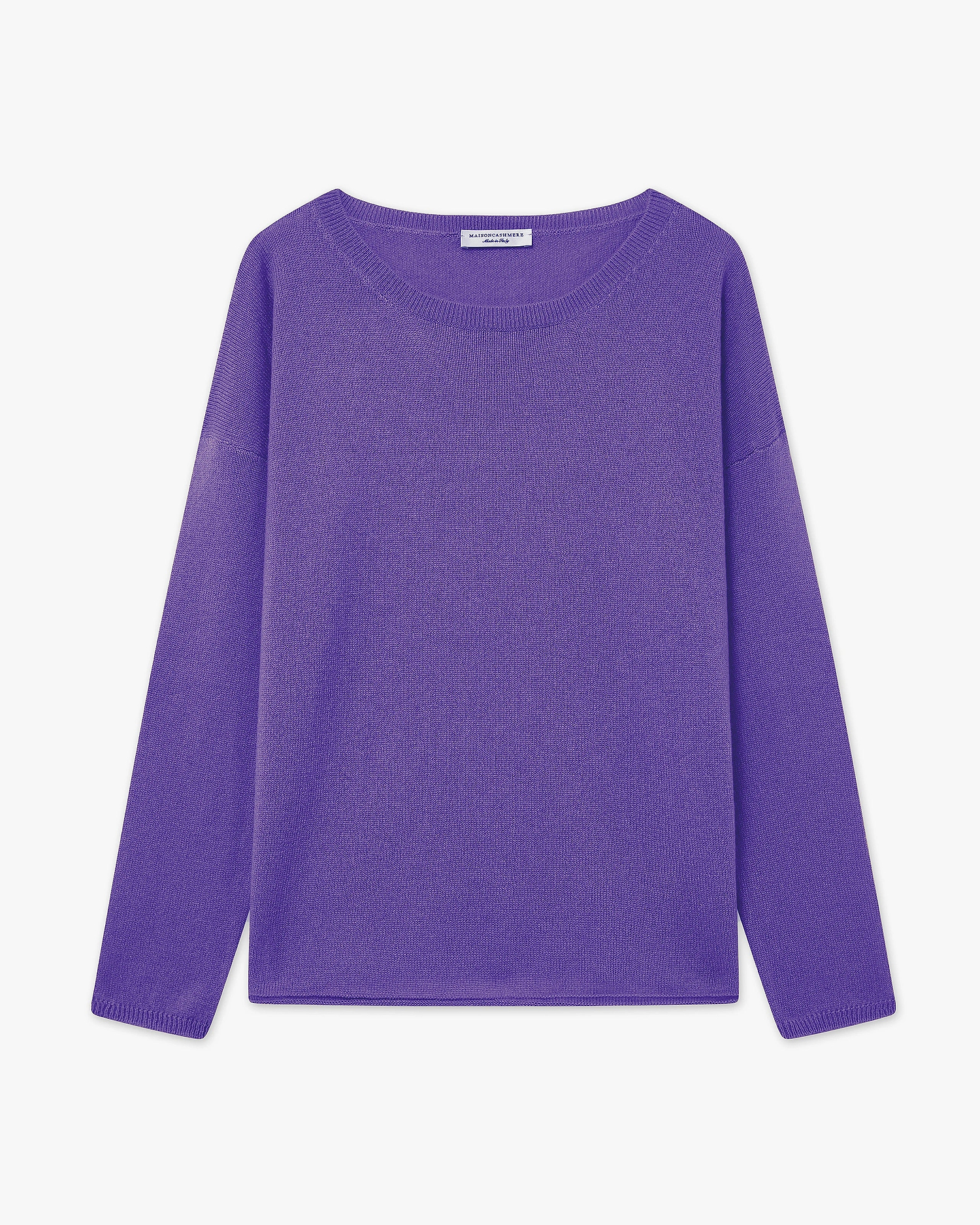 Lightness Crew Neck Sweater - Purple Cashmere