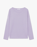 Lightness Rundhals Pullover - Flieder