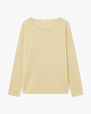 Lightness Rundhals Pullover - Gelb