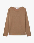 Lightness Rundhals Pullover - Camel