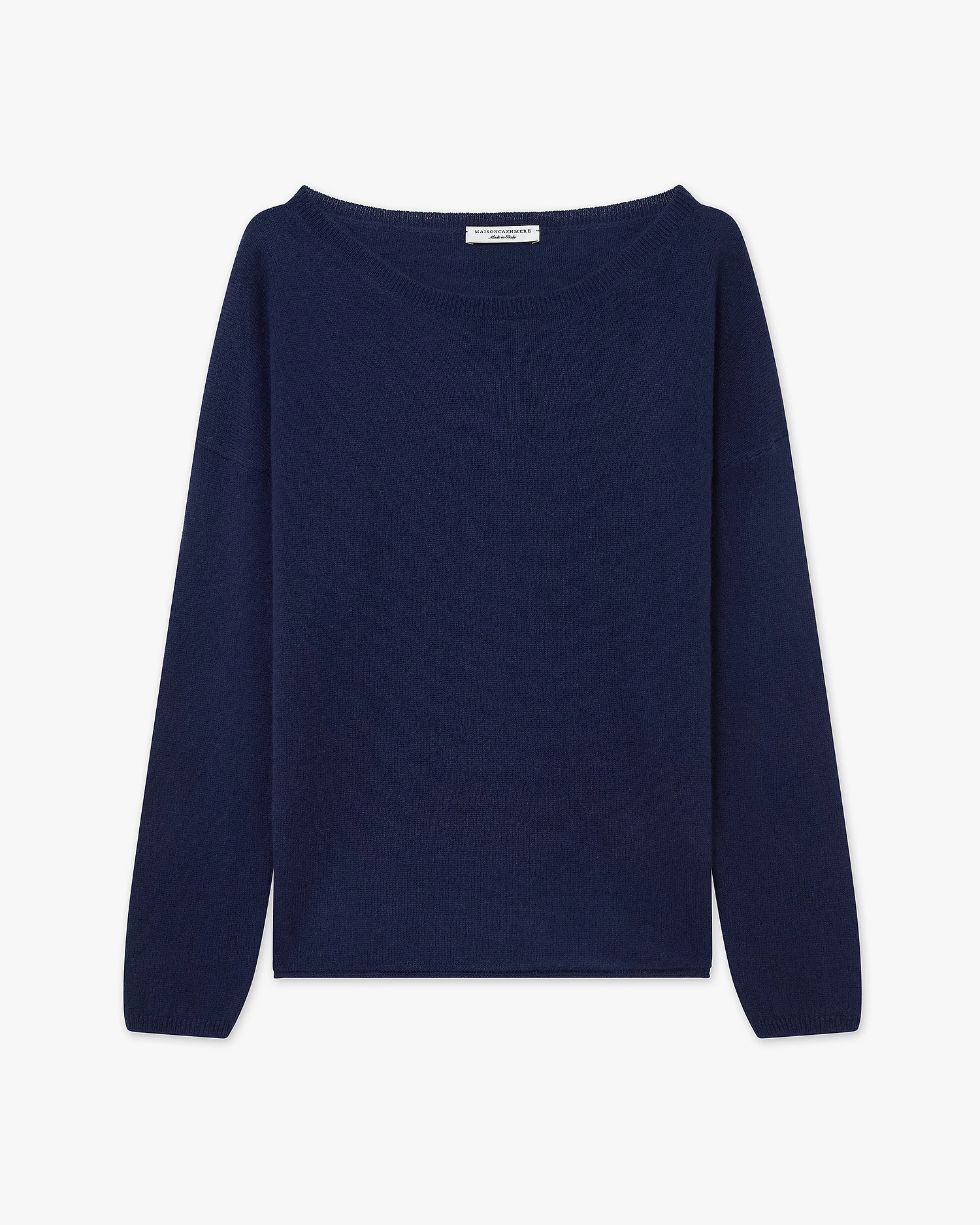 Lightness Crew Neck Sweater - Blue Cashmere