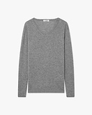 Maglia Scollo V Lightness - Grigio Medio