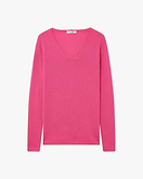 Maglia Scollo V Lightness - Fuxia
